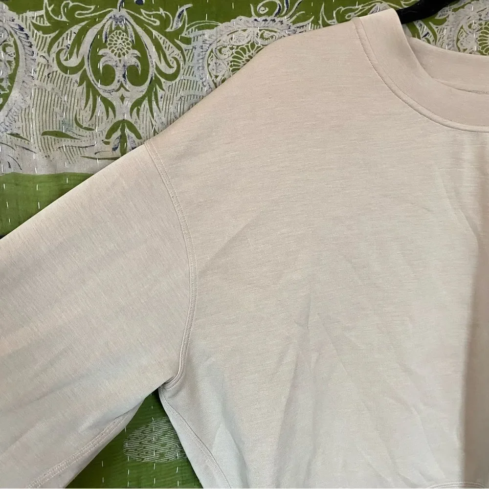 Lululemon Trench Perfectly Oversized Cropped Crew Softstreme Size 8